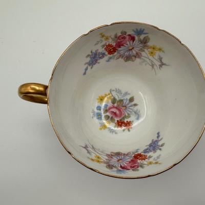 Shelley Georgian Teacup and Saucer
