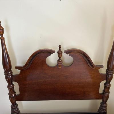 Two Vintage Twin Traditional Style Headboards, Bed Frames