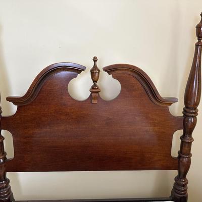 Two Vintage Twin Traditional Style Headboards, Bed Frames