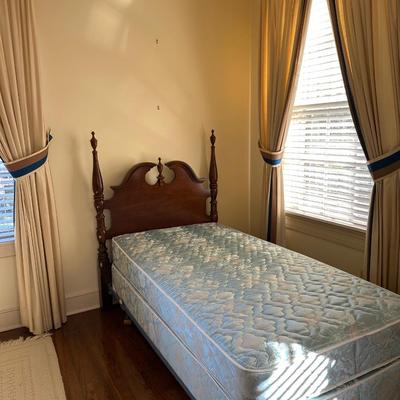 Two Vintage Twin Traditional Style Headboards, Bed Frames