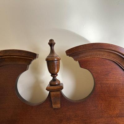 Two Vintage Twin Traditional Style Headboards, Bed Frames