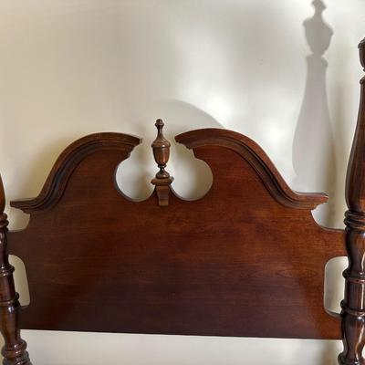 Two Vintage Twin Traditional Style Headboards, Bed Frames