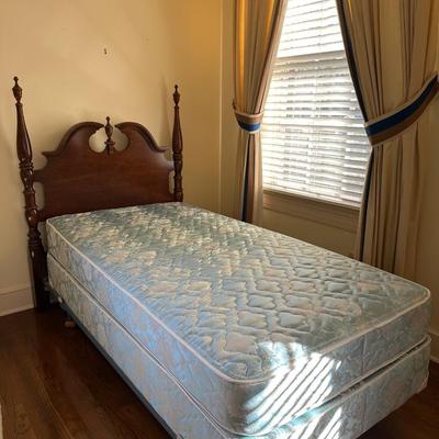 Two Vintage Twin Traditional Style Headboards, Bed Frames