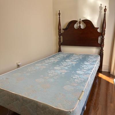 Two Vintage Twin Traditional Style Headboards, Bed Frames