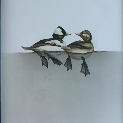 Framed & Signed Original Artwork by Larry Martin