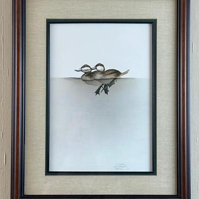 Framed & Signed Original Artwork by Larry Martin
