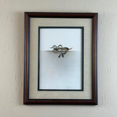 Framed & Signed Original Artwork by Larry Martin