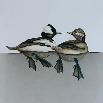 Framed & Signed Original Artwork by Larry Martin