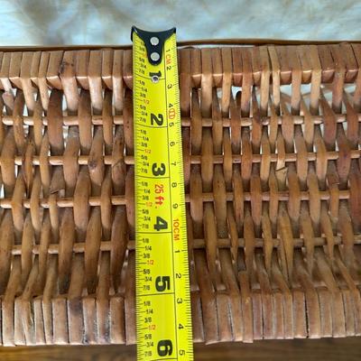 Wicker Book Shelf