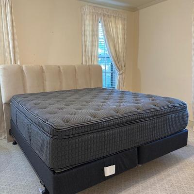 King Hybrid Platinum Park Lane Mattress and Twin Box Springs