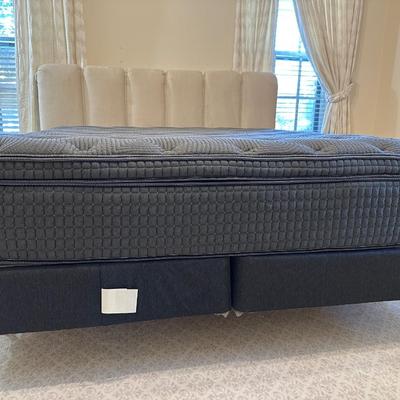 King Hybrid Platinum Park Lane Mattress and Twin Box Springs