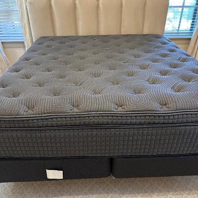 King Hybrid Platinum Park Lane Mattress and Twin Box Springs