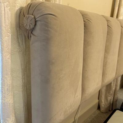 King Size Velvet Headboard