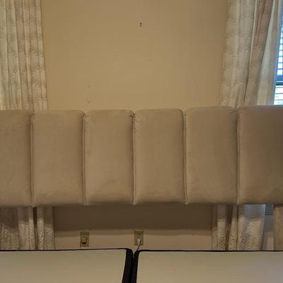King Size Velvet Headboard