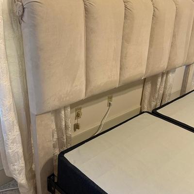King Size Velvet Headboard