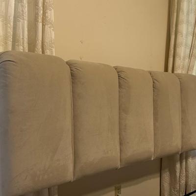 King Size Velvet Headboard