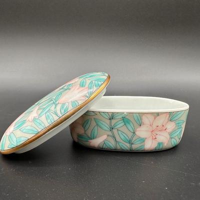 Vintage Otargiri Japan Porcelain Trinket Dish