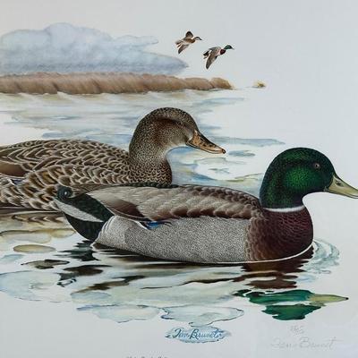 Signed & Framed Print by Tan Brunet