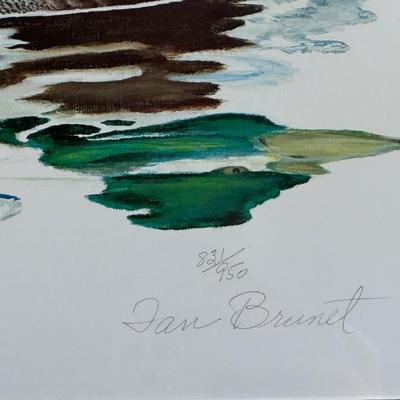 Signed & Framed Print by Tan Brunet