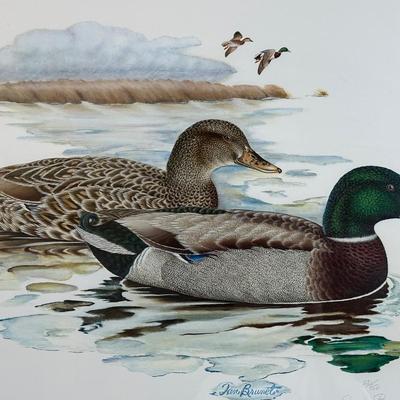 Signed & Framed Print by Tan Brunet