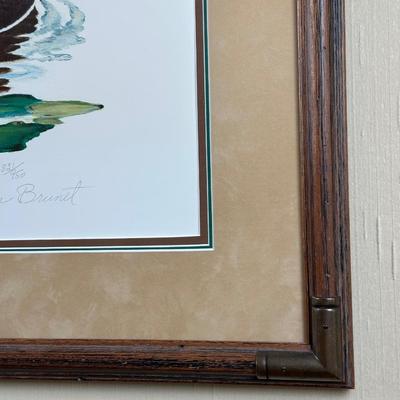 Signed & Framed Print by Tan Brunet