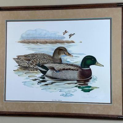 Signed & Framed Print by Tan Brunet