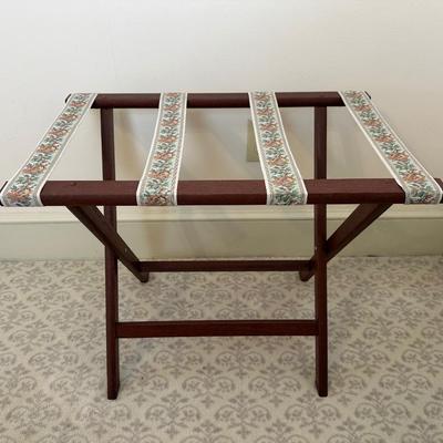 Wooden Luggage Folding Rack