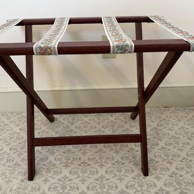 Wooden Luggage Folding Rack