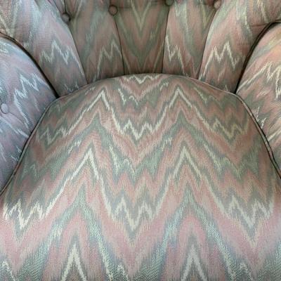 Vintage Upholstered Club Chair