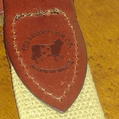The Belted Cow Co. Democrat Donkey and Republican Elephant Belt- Size 36
