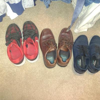 Assorted Men's Clothing- Shirts, Jeans, Sweaters, Ties, Shoes, Etc.