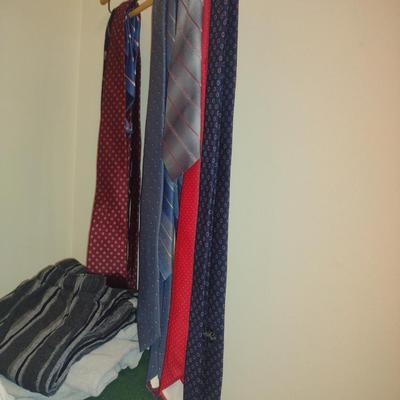 Assorted Men's Clothing- Shirts, Jeans, Sweaters, Ties, Shoes, Etc.