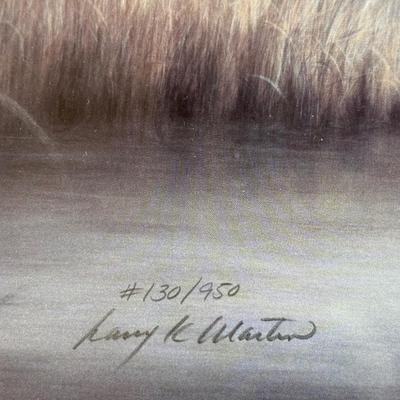 Signed & Numbered Print “Approaching Rain” by Larry K. Martin