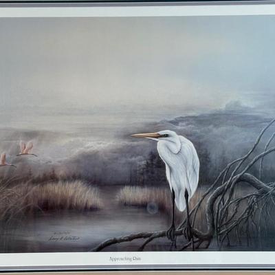 Signed & Numbered Print “Approaching Rain” by Larry K. Martin