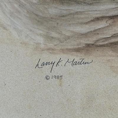 Signed & Numbered Print “Pintails at Water Edge” by Larry K.Martin