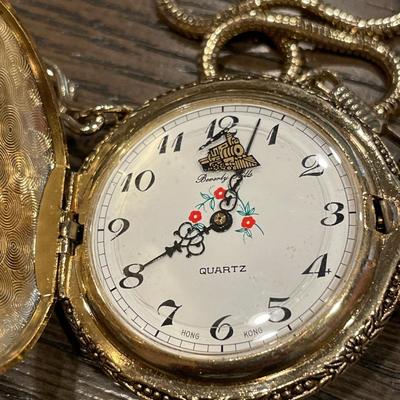 4 vintage pocket watches