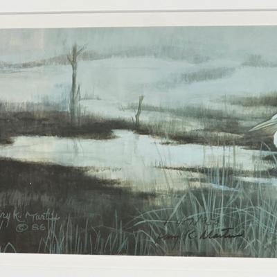Signed & Numbered Print by Larry K. Martin