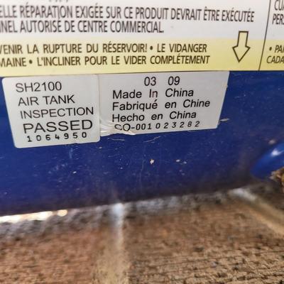 Cambell hausfeld air compressor tested and works