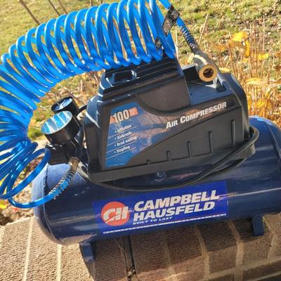 Cambell hausfeld air compressor tested and works