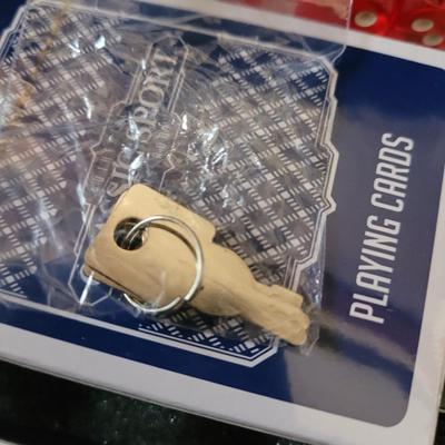 Brand new poker chip set locking case
