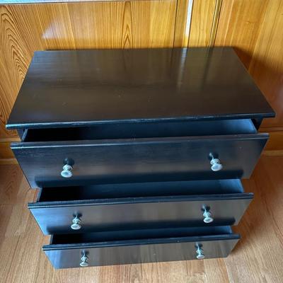 Three Drawer Side Table
