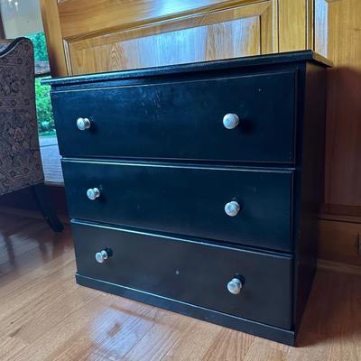 Three Drawer Side Table