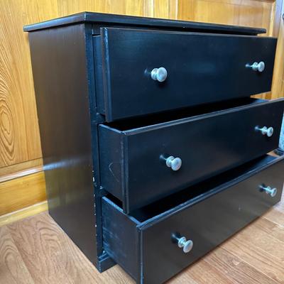 Three Drawer Side Table