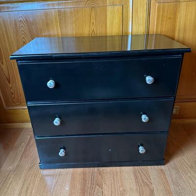 Three Drawer Side Table