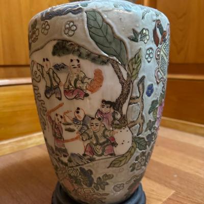 Hand-Painted Chinese Vase