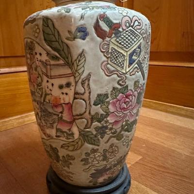 Hand-Painted Chinese Vase