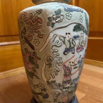 Hand-Painted Chinese Vase