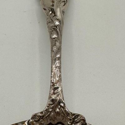 Sterling Reed and Barton “Love Disarmed” Serving Spoon & Flatware