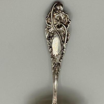 Sterling Reed and Barton “Love Disarmed” Serving Spoon & Flatware