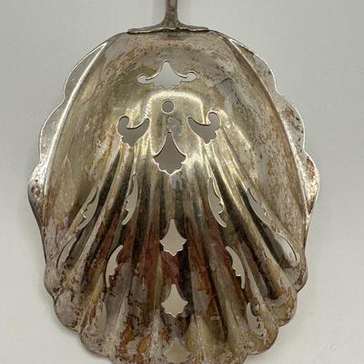 Sterling Reed and Barton “Love Disarmed” Serving Spoon & Flatware